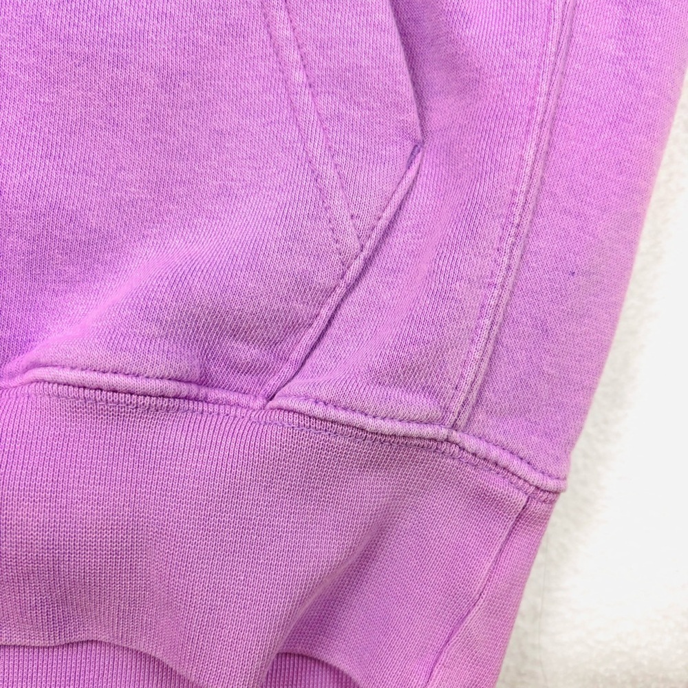 Nike Unisex Purple w/ Blue Nike Swoosh Midweight Double Lined Hood Hoodie (S) - Picture 10 of 13